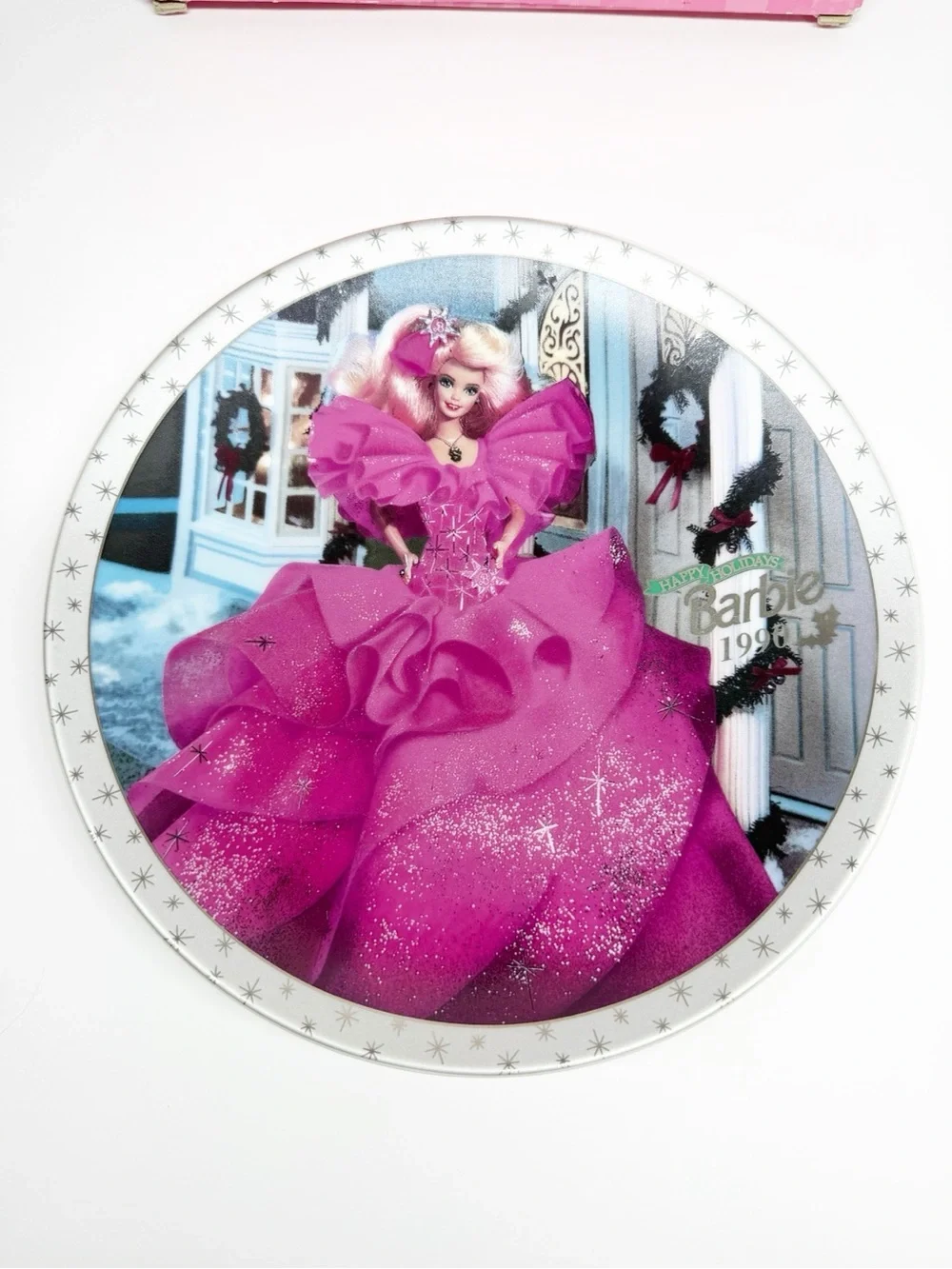 Vintage 1990 Holiday Barbie Collector Plate